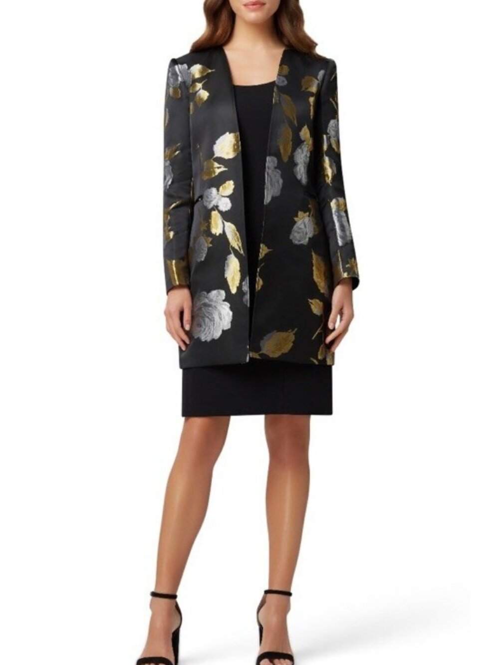 Tahari Asl Topper Jacket & Sheath Dress Suit